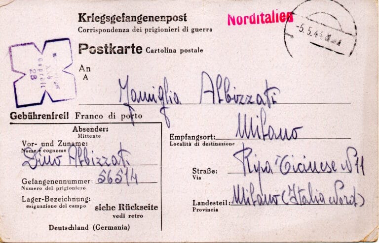 Cartolina del 10-4-1944