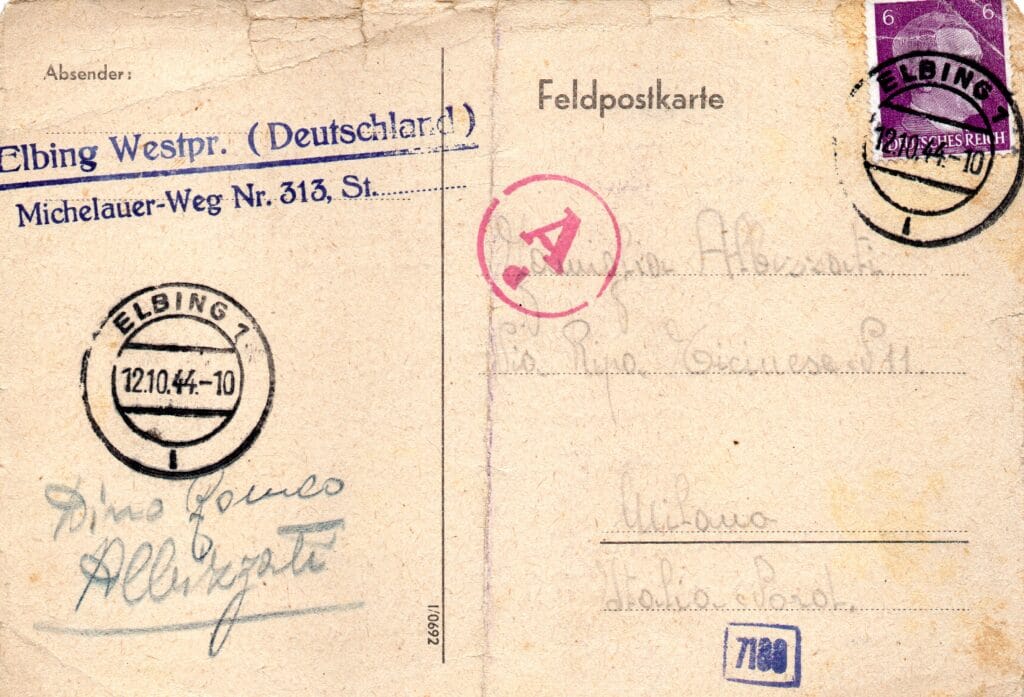 Cartolina del 12-10-1944