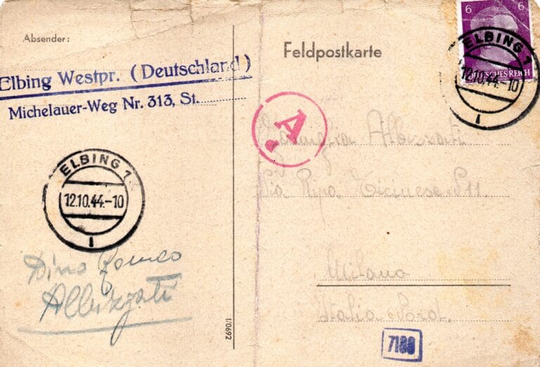 Cartolina del 12-10-1944