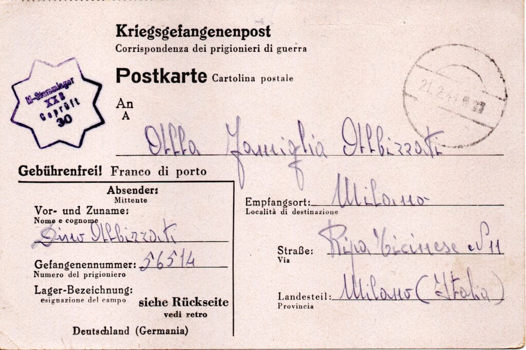 Cartolina del 12-2-1944