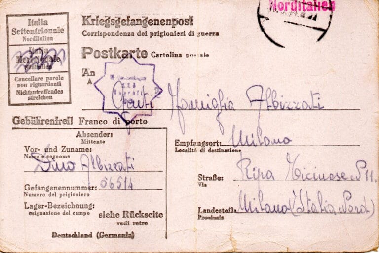 Cartolina del 14-8-1944