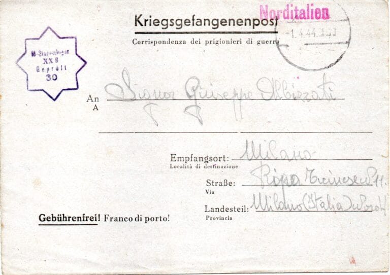 Lettera del 16-3-1944