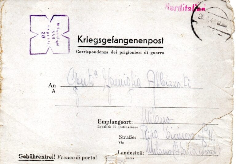 Lettera del 18-8-1944