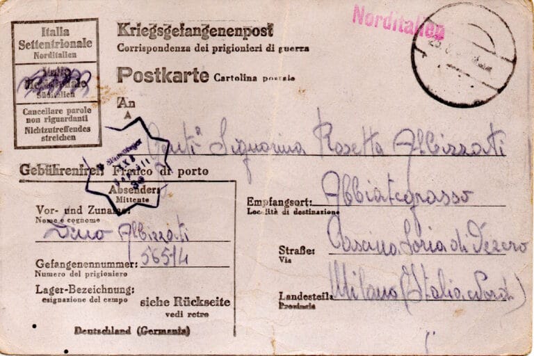 Cartolina del 18-8-1944