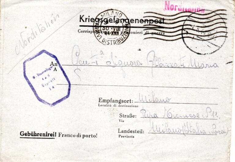 Lettera del 19-7-1944