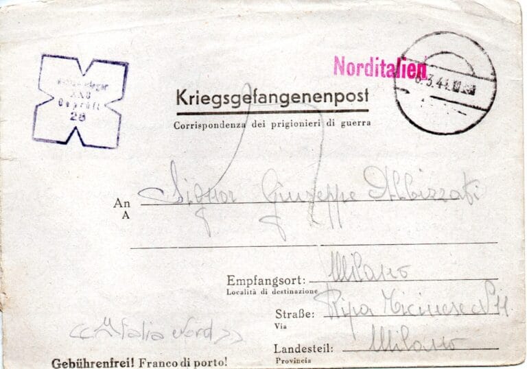 Lettera del 24-2-1944