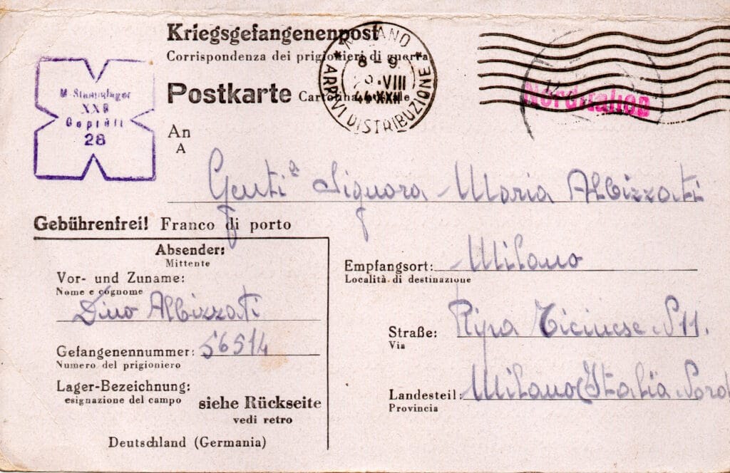 Cartolina 1 del 24-6-1944