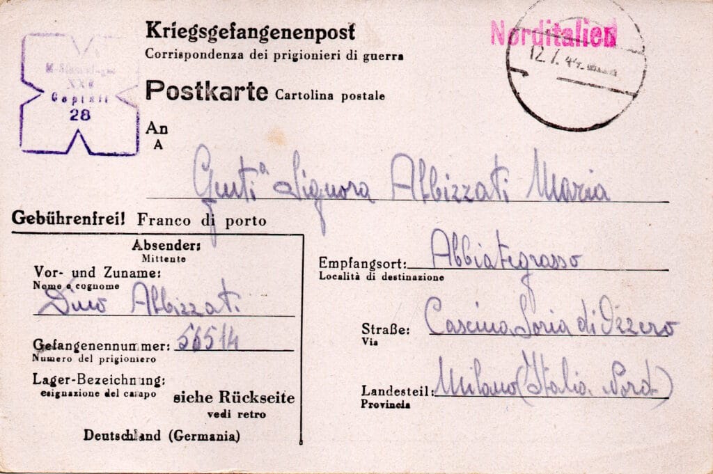 Cartolina 2 del 24-6-1944