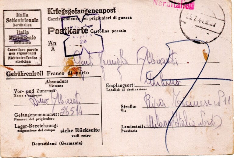 Cartolina del 24-7-1944