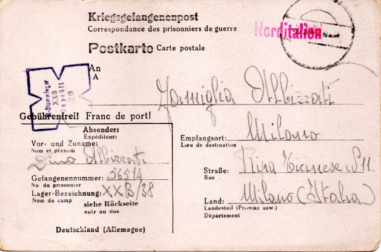 Cartolina del 26-2-1944