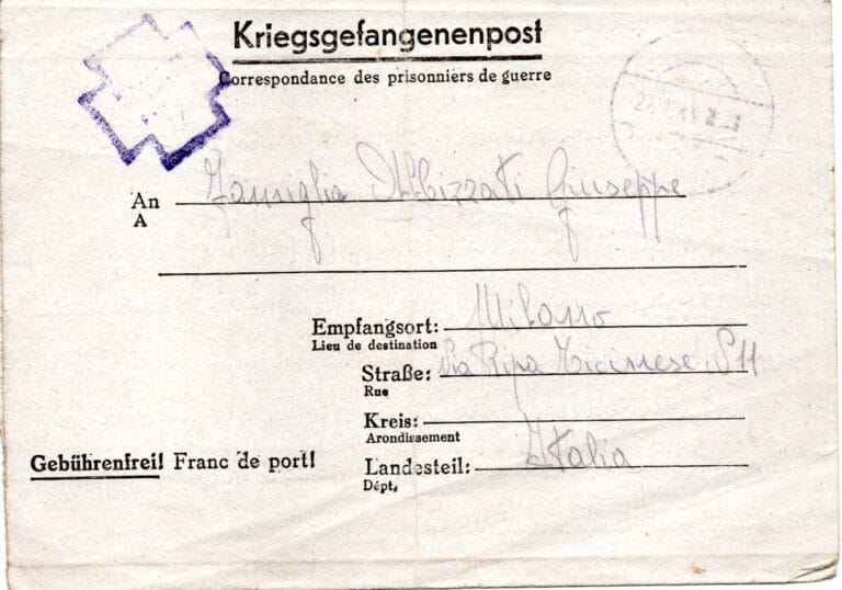 Lettera del 27-1-1944