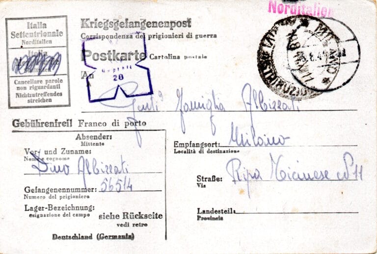 Cartolina 1 del 27-7-1944