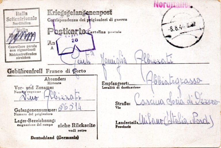 Cartolina 2 del 27-7-1944