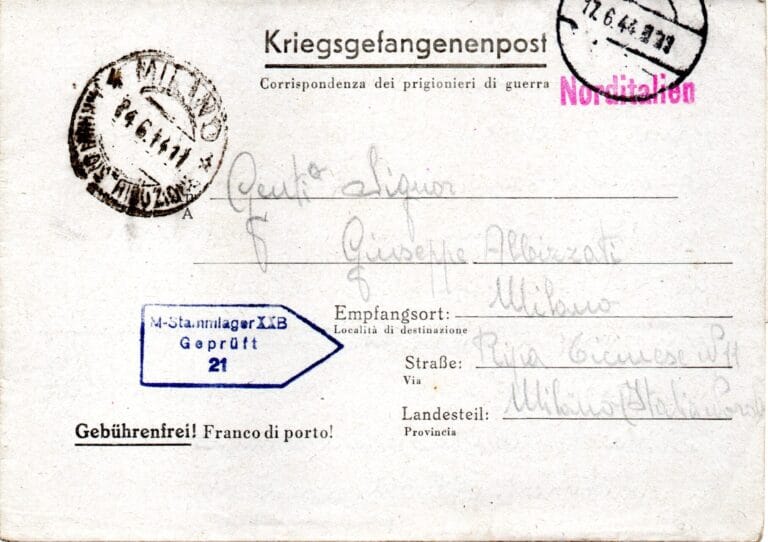 Lettera del 28-5-1944