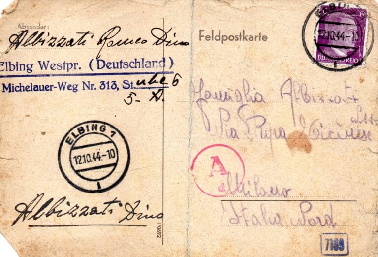 Cartolina del 30-10-1944