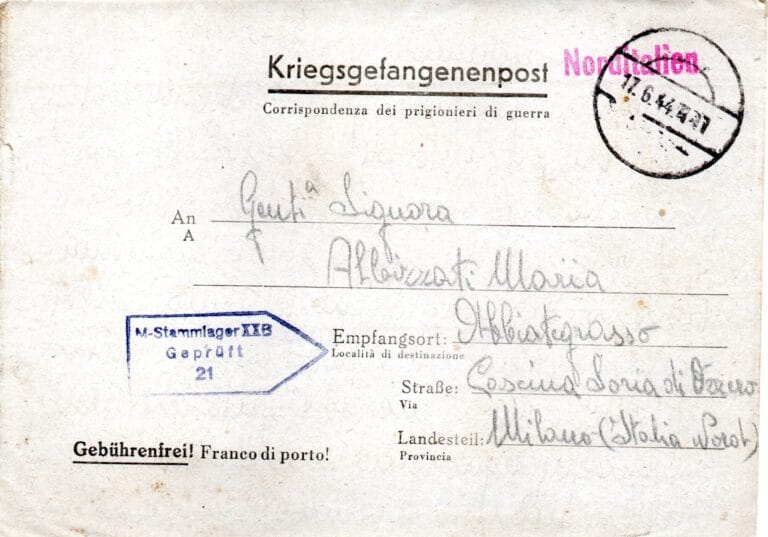 Lettera del 30-5-1944