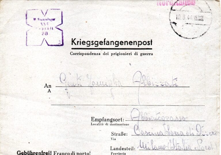 Lettera del 31-7-1944