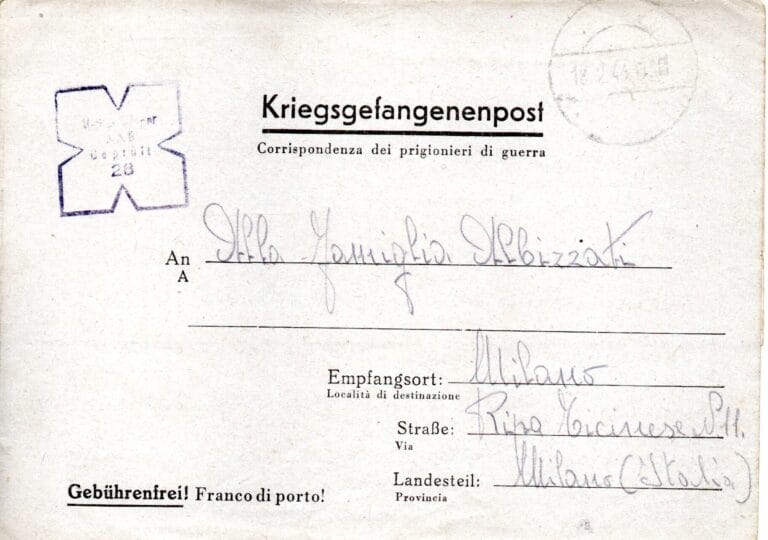 Lettera del 7-2-1944