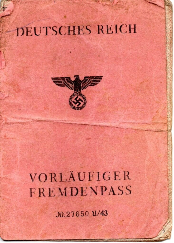 Passaporto provvisorio per stranieri