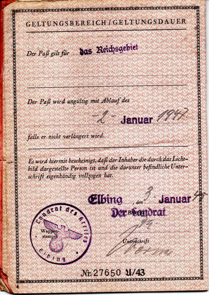 Passaporto provvisorio per stranieri pagina 4