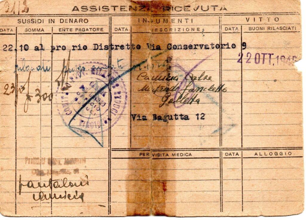 Sussidi di assistenza